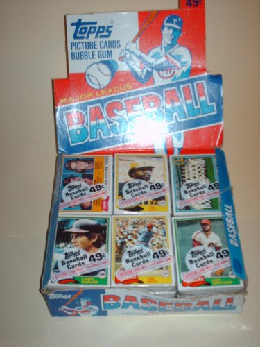 1981 Topps Baseball Card Cello Pack