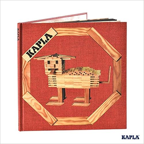 KAPLA Art Book 1 Red - Beginner Ideas