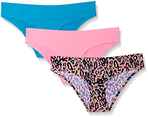 Honeydew Intimates Women's Skinz Hipster 3 Pack, Neon Beach/Wave/Coconut Leopard, Medium #TOP19