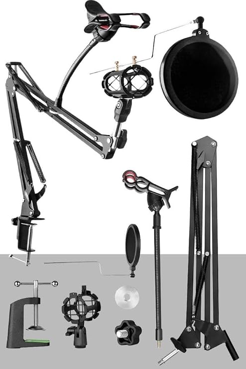Lastvoice Set-01 - Microphone stand + Shock Mount + Pop Filter