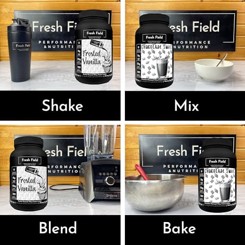 Fresh Field Chocolate Protein Powder - All Natural Whey Protein Powder - Gluten Free Protein Isolate (25 gm) - Soy & Sugar Free Isolate Whey Protein - 30 Servings with One Scoop Size - Image 5