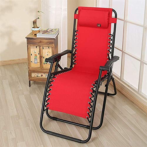 Chaise Longue Zero Gravity inclinable, fauteuil basculant de patio
