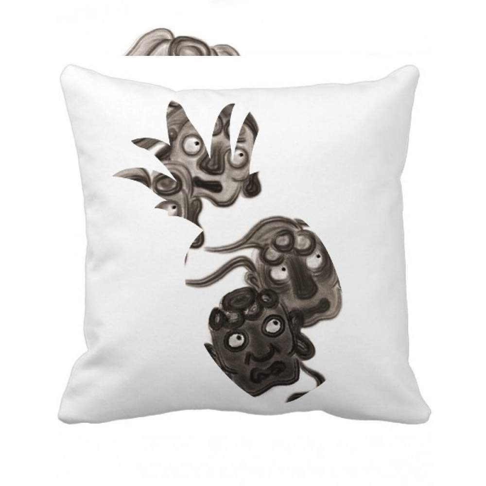 Coussin encre de chine gobelins : la solution pour réveiller une déco de canapé terne