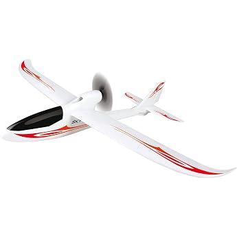 Amewi 24058 Skyrunner V3 Gyro RC Motor Flight Model RTR 750 mm, 1844806, White
