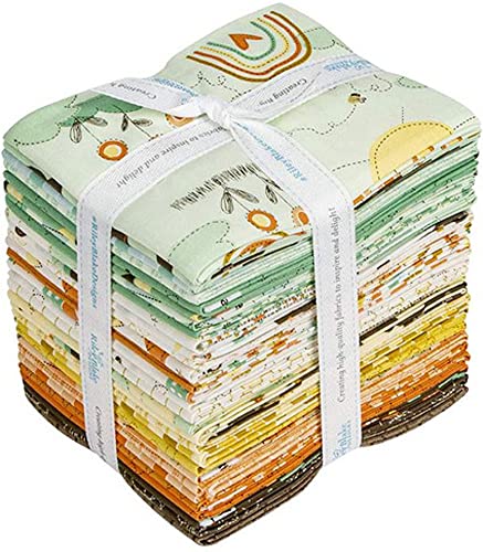 Sandy Gervais Bumble and Bear 29 Fat Quarters Riley Blake Designs FQ-12670-29