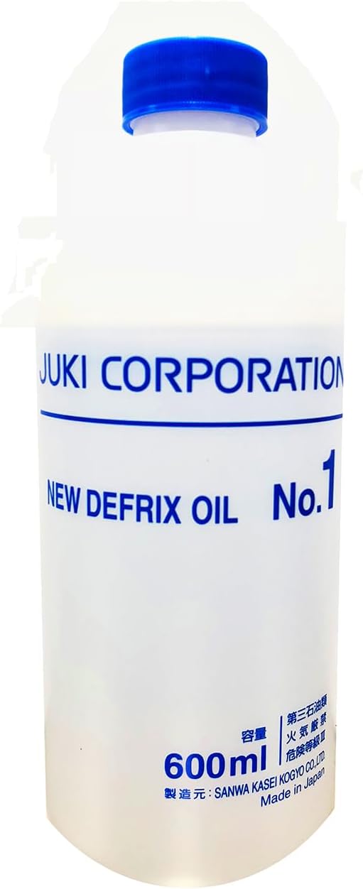 Genuine New Defrix Oil No.1 Sewing Machine Oil 600ml Bottle