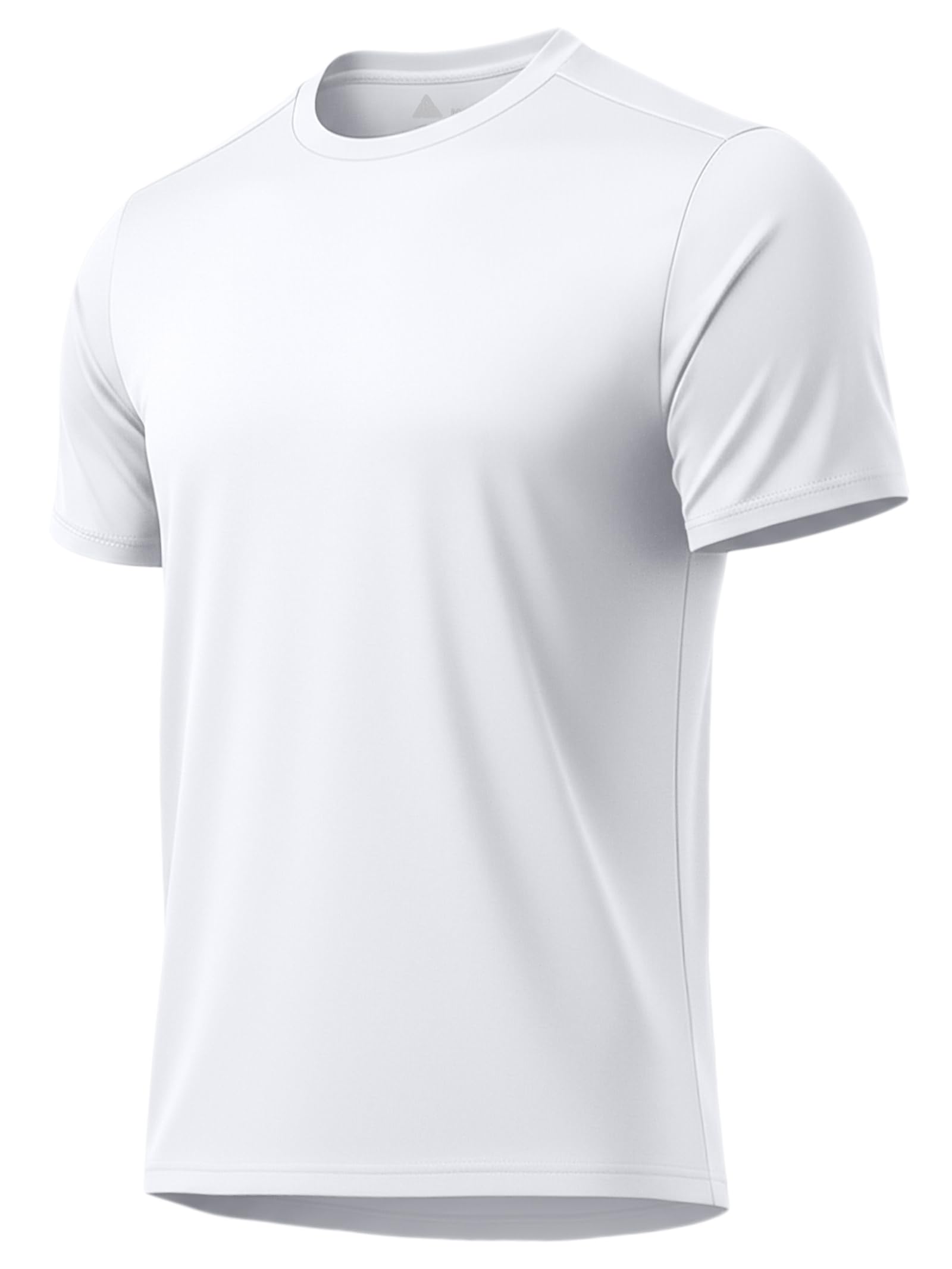 3 Pack Mens Swim Shirt Rash Guard Workout Shirts UPF 50+ Short Sleeve Fast Dry Sun Protection Lightweight Water Shirt