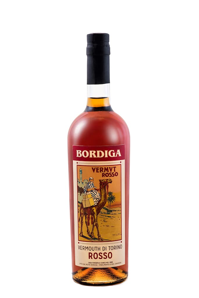 Vermouth di Torino Rosso, roter Wermut Bordiga aus Italien. 0,75 l, 18% vol.