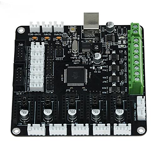 Lysee 3D Printer Parts & Accessories - HOT-PCB Board KFB3.0 3D Controller for Kossel 3DPrinter 2560-MKS Gen-Ramps 1.4 - (Color: Black)