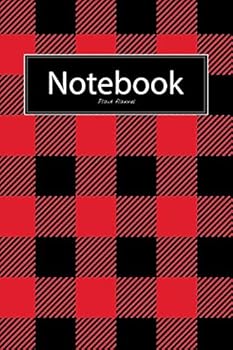 Paperback Notebook: Plaid flannel Book