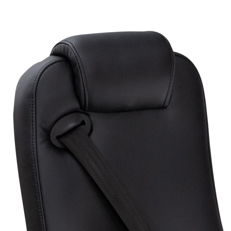 Sprinter Van (2007-2018, 2019+) Jump Seat with Quick-Release Base & Integrated 3-Point Seatbelt, 2.5 Density Foam, Padded Headrest