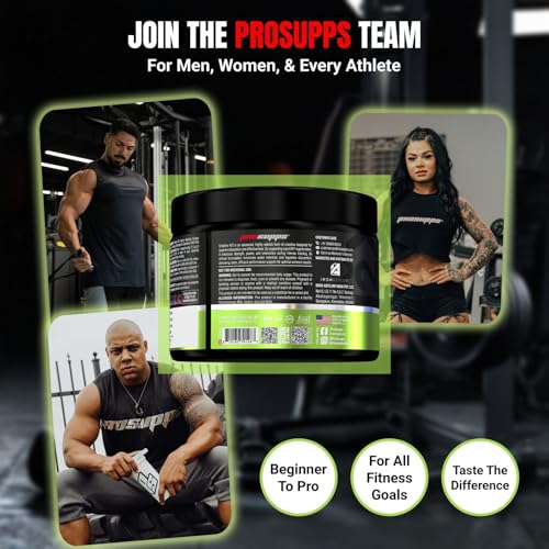 Image of ProSupps Creatine HCl Lemon Lime Powder, Small Scoop, 67 Servings | 1.25 g Creatine HCl, Small Daily Scoop, 67 Servings Over 2 Months, Zero Sugar, Dissolves Easily, Easy to Stack