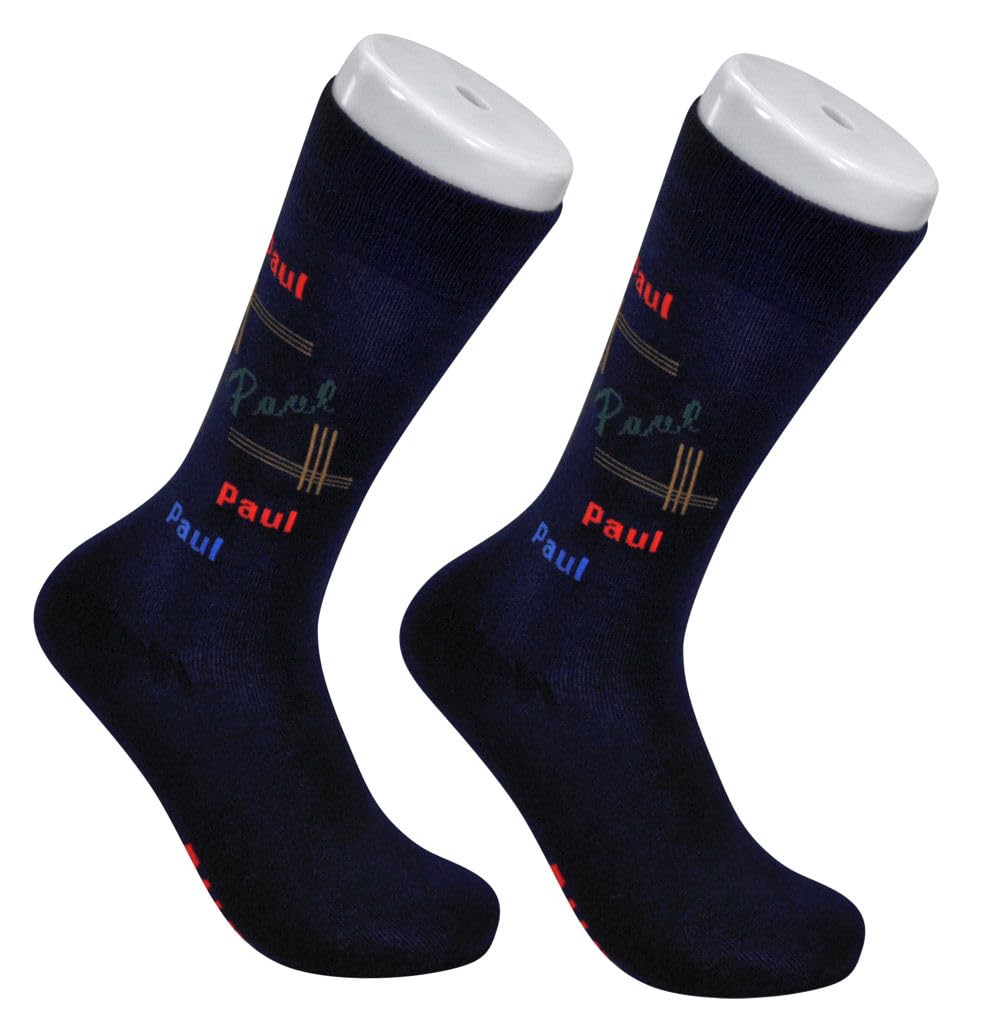 The Tie Studio Men's Multicolour - Named Sock - Paul