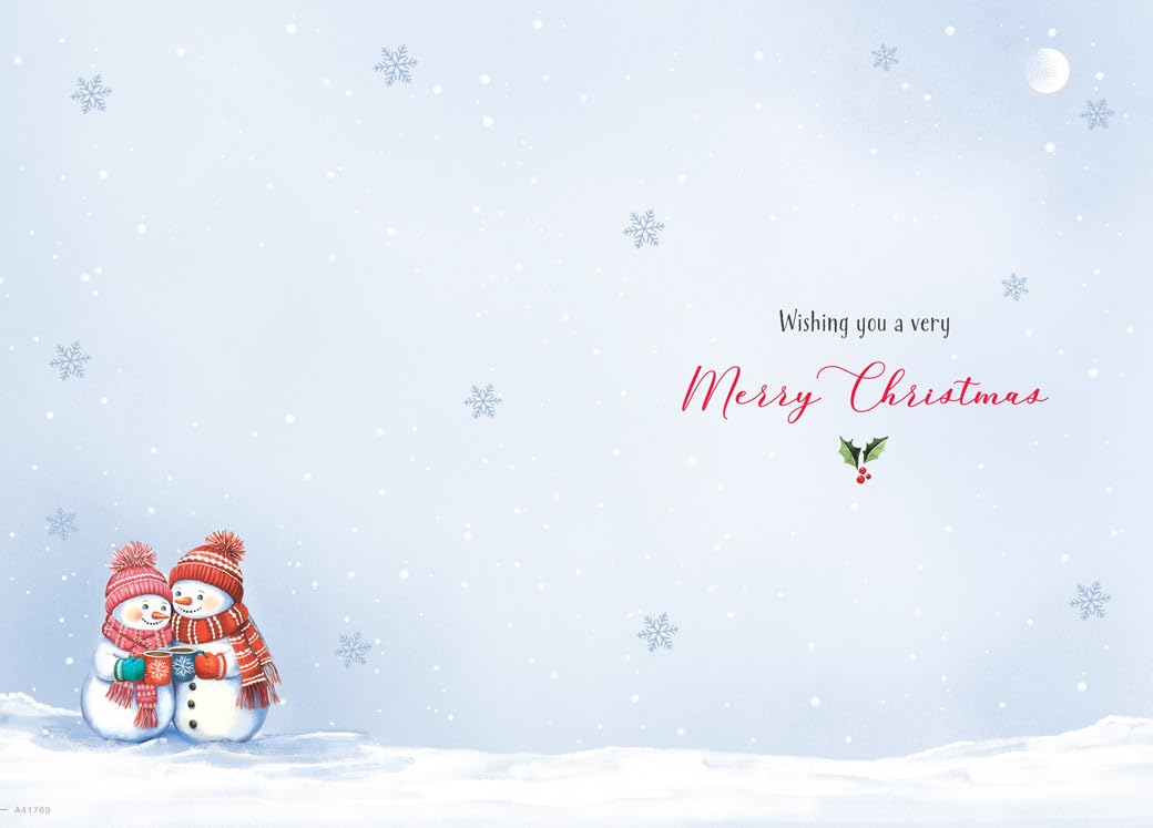 Gingerbread Man Christmas Card Christmas Wishes For Nanny & Granda - View #13