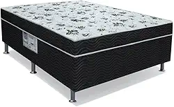 Conjugado Union Ortopedic Casal (138x188x43) - Estrutura Ortopédica Inmetro - Ortobom