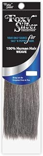 FOXY SALON WEAVE - STRAIGHT08 (Foxy Silver - Weave) - Human Hair Weave in 51