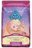 Blue Buffalo Indoor Hairball Control Natural Adult Dry Cat Food, Chicken & Brown Rice 15-lb
