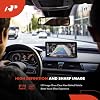 A-Premium Park Assist Camera Rear View Backup Reverse Camera Compatible with Select Mazda Models - 2012 2013 2014 2015 CX-9 CX9 - Replace# TK2167RC0C