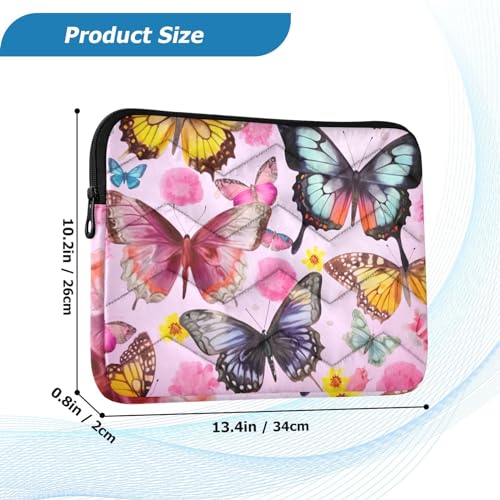 Funda Elegante para Laptop Mariposa 13-14 Pulgadas miniatura 3