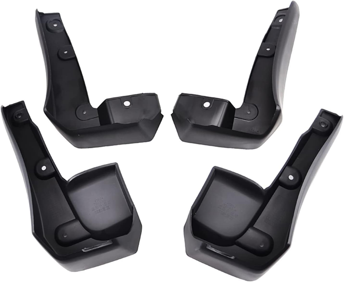 Rscbb Normal 4 Pcs Car Mud Flaps Splash Guards For Honda Civic 2016-2019, Easy Installation Mudguards Front Rear Mud Flaps Splashproof Waterproof Car Accessories