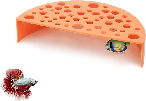 WishLotus Shrimp Hides for Aquarium, Shrimp Cave with Holes, ShrimpHide for Aqua