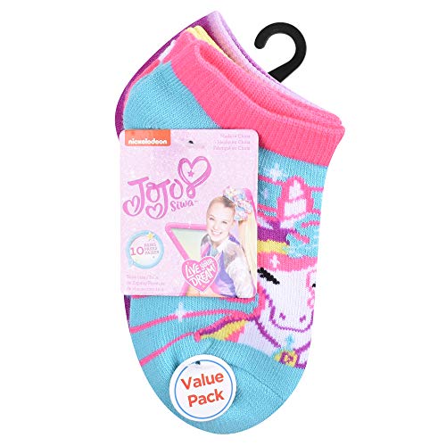 JoJo Siwa Girls' No Show Socks2