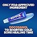 Abreva 10 Percent Docosanol Cold Sore Treatment, Treats Your Fever Blister in 2.5 Days - 0.07 oz Tube x 2