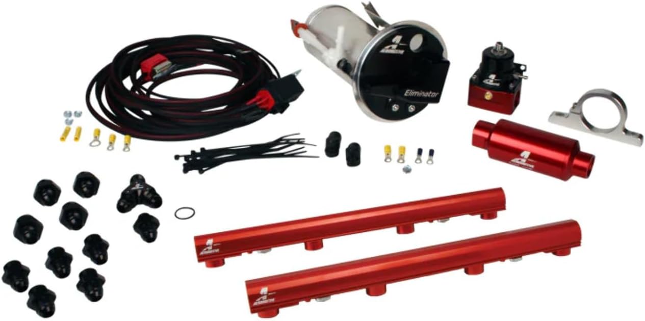 Aeromotive 17326 Stealth Eliminator Race System with 4.6L 3-V Fuel Rails 05-09 Mustang GT