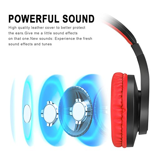 Image of BlueFire Kids Headphones with Microphone, 3.5mm Wired Over Ear Headset