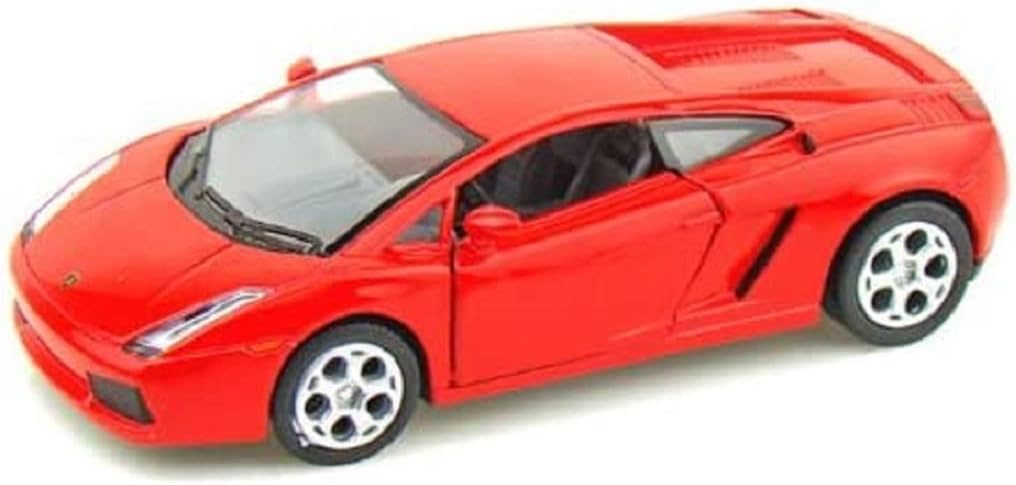 KiNSMART - Lamborghini Gallardo 5" 1:32 Scale Die Cast Metal Model Toy Super Sports Car (Red)