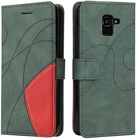 Samsung S10 Case Geometric, Shockproof Wallet Case PU Leather with Credit Card Holder Stand Magnetic Scratchproof Protect Folding Flip Phone Case for Samsung Galaxy S10 Cover Women Men, Blue