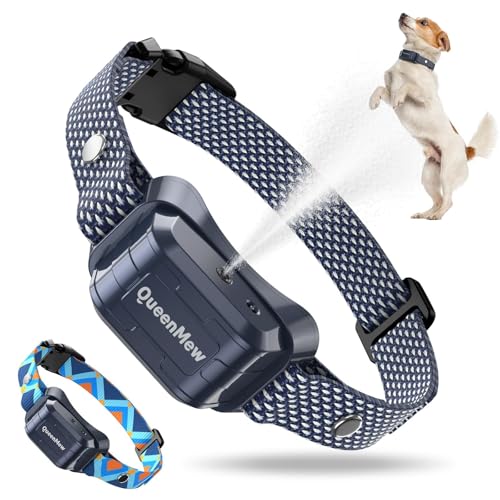 Tohoyard Citronella Bark Collar,Auto Citronella Dog Collar for Barking,Waterproof Safe Citronella Spray No Bark Collar Anti Barking Stop Bark Collar for Small Large Dogs, blue11