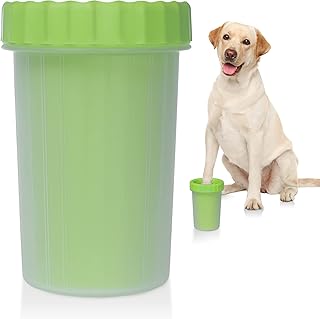 Lavador de patas de cachorro, limpador de pés de cachorro, coisas para cães devem ter, 2 em 1 copo para lavar pés de animais de estimação, suprimentos de acessórios de verão para cães,