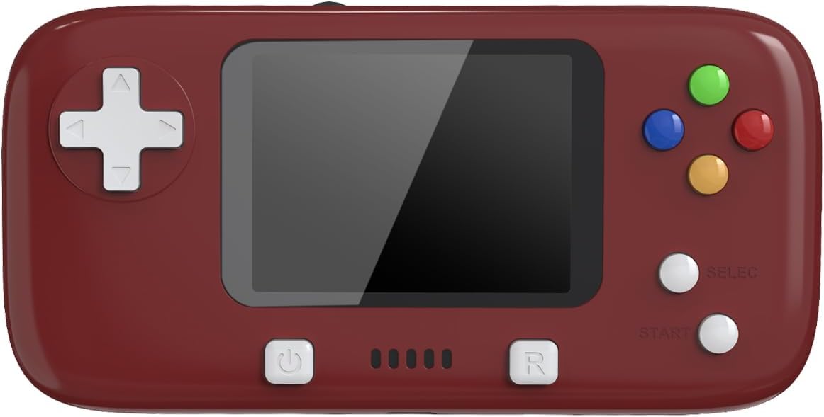 Máquina de juego con 400 juegos clásicos FC Consola de juegos de mano, pantalla a color de 2.8 pulgadas, soporte para salida de TV, regalo de