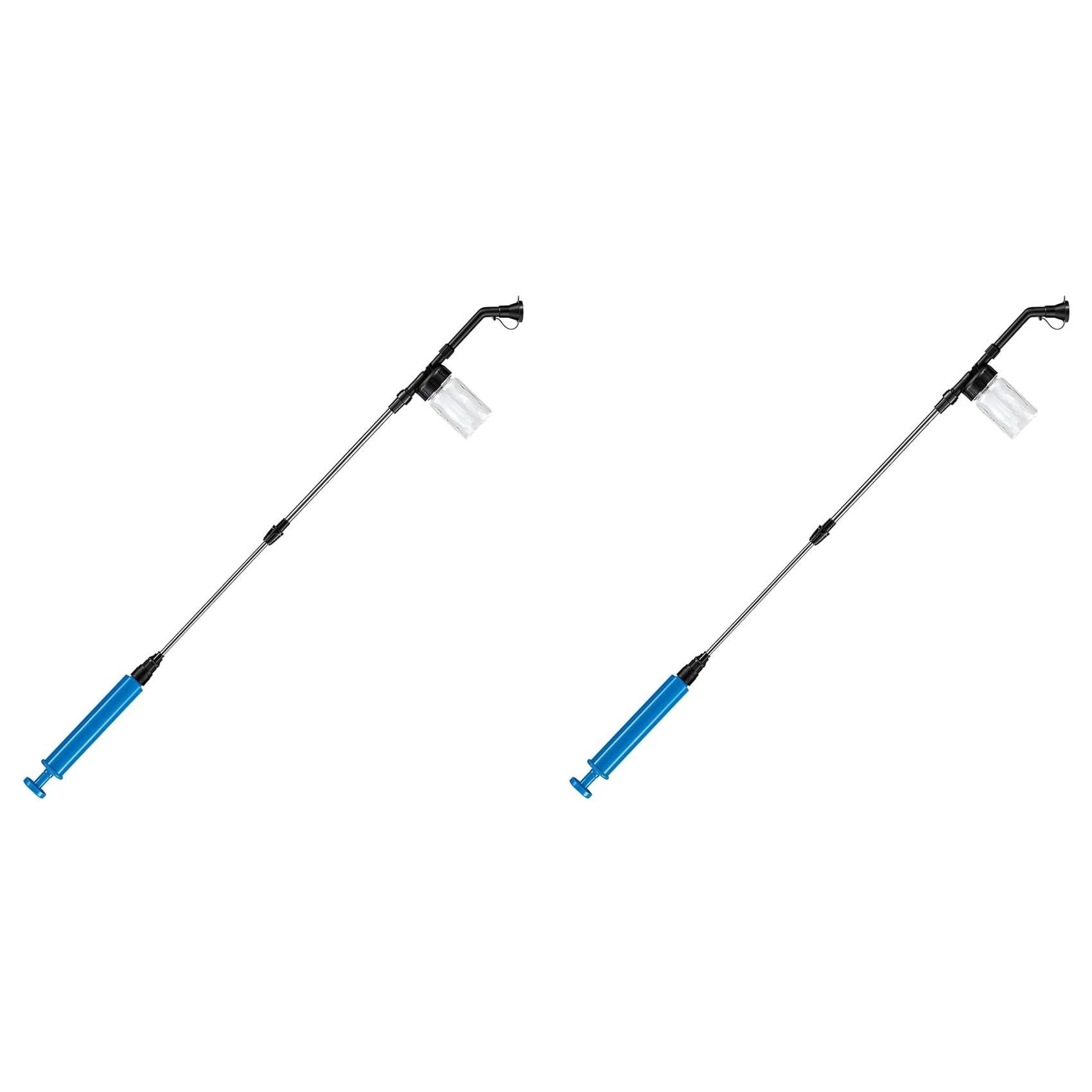 Jnchdghwa As Shown 2X Diatomaceous Earth Powder Duster,Adjustable 16.5Inch-37.4Inch Powder Sprayer,Garden Powder Applicator Dispenser