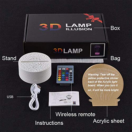 16 Colors 3D Illusion Sonic Night Light The Hedgehog Night Light, Anime Table Lamp With Remote Control Kids Bedroom Decoration, Creative Lighting For Kids And Sonic The Hedgehog Fans (Sonic) #TOP5