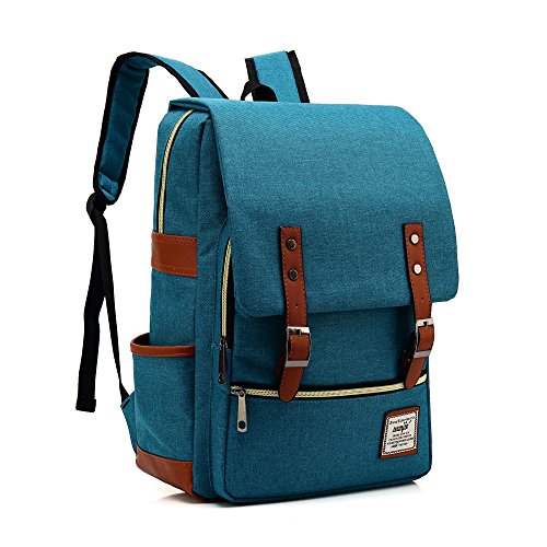 HITOP Travel Laptop Backpack, College Backpack, Vintage Fashion Laptop Travel Bag for Women