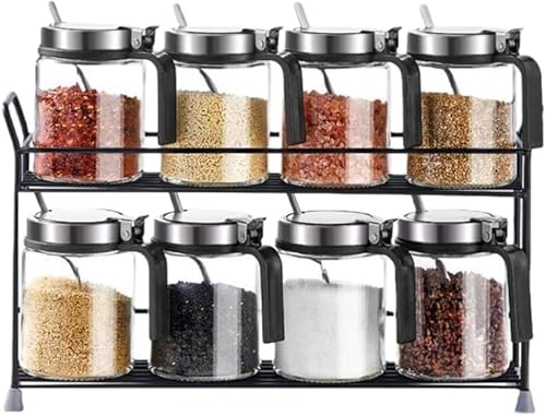 Rutexc �X�e�����X�X�`�[�����̃X�p�C�X���b�N�A���e��t���̃X�p�C�X�{�g��4�Z�b�g�A�e��300ml�A�L�b�`���ŉ��A�����A���A���̑��̒�������ۊǂł��܂��B