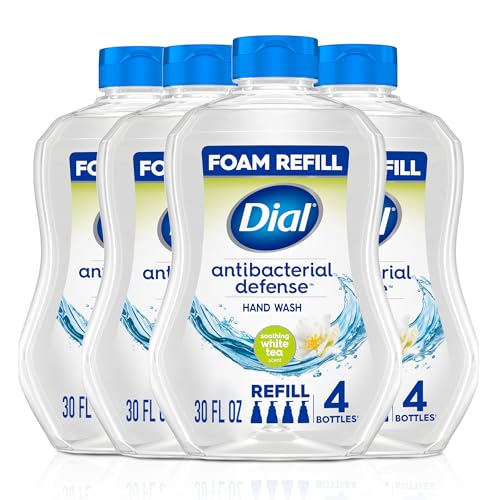 Dial Complete Foaming Hand Wash Refill, 30oz, 4 bottles