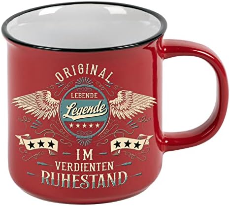 Tassendruck Emaille-Tasse für Rentner Wöchentlicher Zeitplan - Pension ...