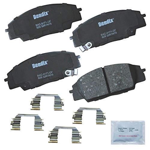 Bendix Priority1 Ceramic Front Brake Pads for Acura/Honda (CSX, RSX, Civic, S2000)