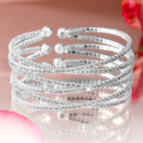 Image of Rubans Multi Layered Bracelet Trendy Jewellery Gift for Women & Girls