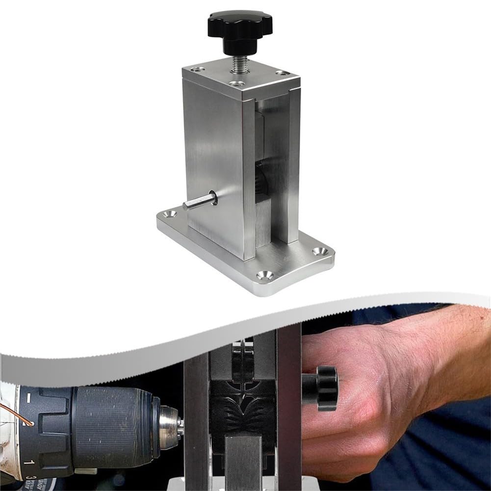 Pelacables automático para taladro inalámbrico, cuerpo de aleación de aluminio con ajuste de hoja de precisión, compatible con taladros eléctricos, diseño compacto y ligero para proyectos eléctricos