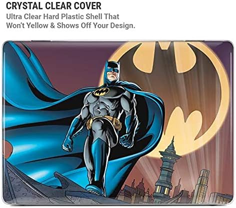 Skinit Case + Skin Compatible with MacBook Air 13in (2020) - Officially Licensed Warner Bros Batman in The Sky Design