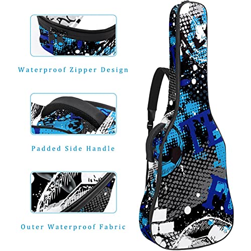 Sac à dos pour guitare classique basse ukulélé et mandoline 106 cm - 4