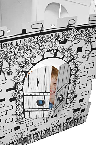 Ricco GL8955 Castle Tower Spielhaus aus Karton – Bild 6