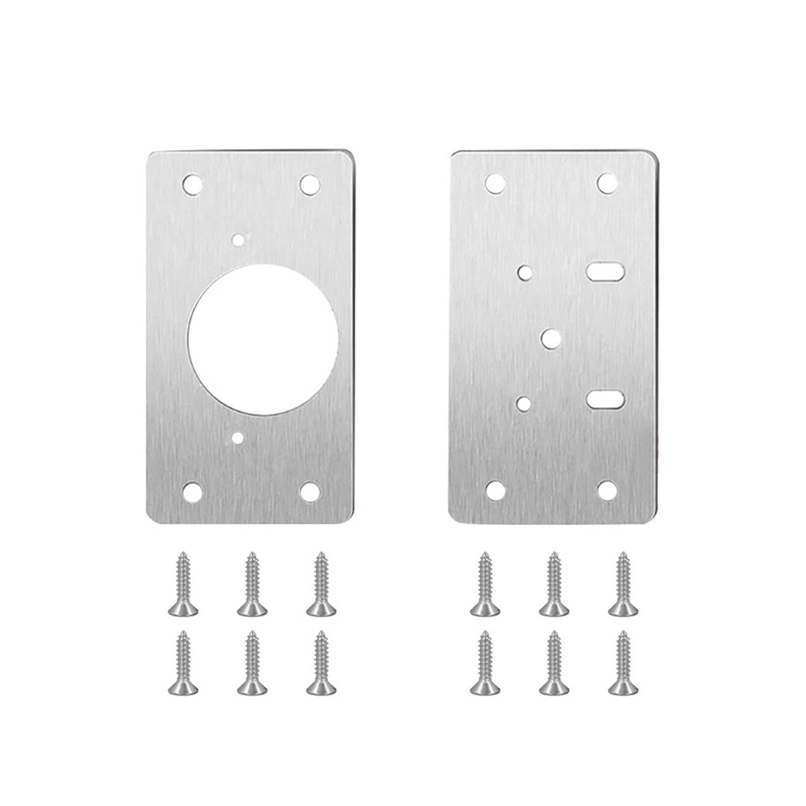 Zguouzantye 2Pcs(1Pairs) 1 Repair Plate For Cabinet Hinge
