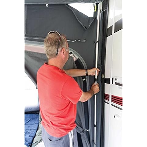 Kampa Deluxe Aluminium Alloy Rear Upright Poles (Pair) Cover