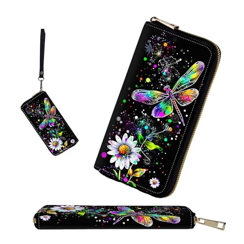 wiaekosef RFID�u���b�N ���E���h�t�@�X�i�[ ���z ���f�B�[�X ���O���\�ȃ��X�g�X�g���b�v�t��, �g���{�ƃf�C�W�[�t�����[, Wallet-A