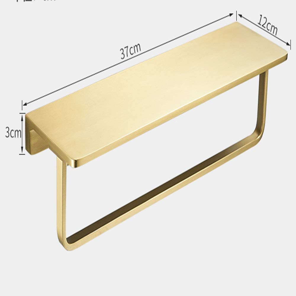 Soporte de brasier de aluminio, marco dorado duradero para una visualización segura, ideal para uso minorista y exposiciones